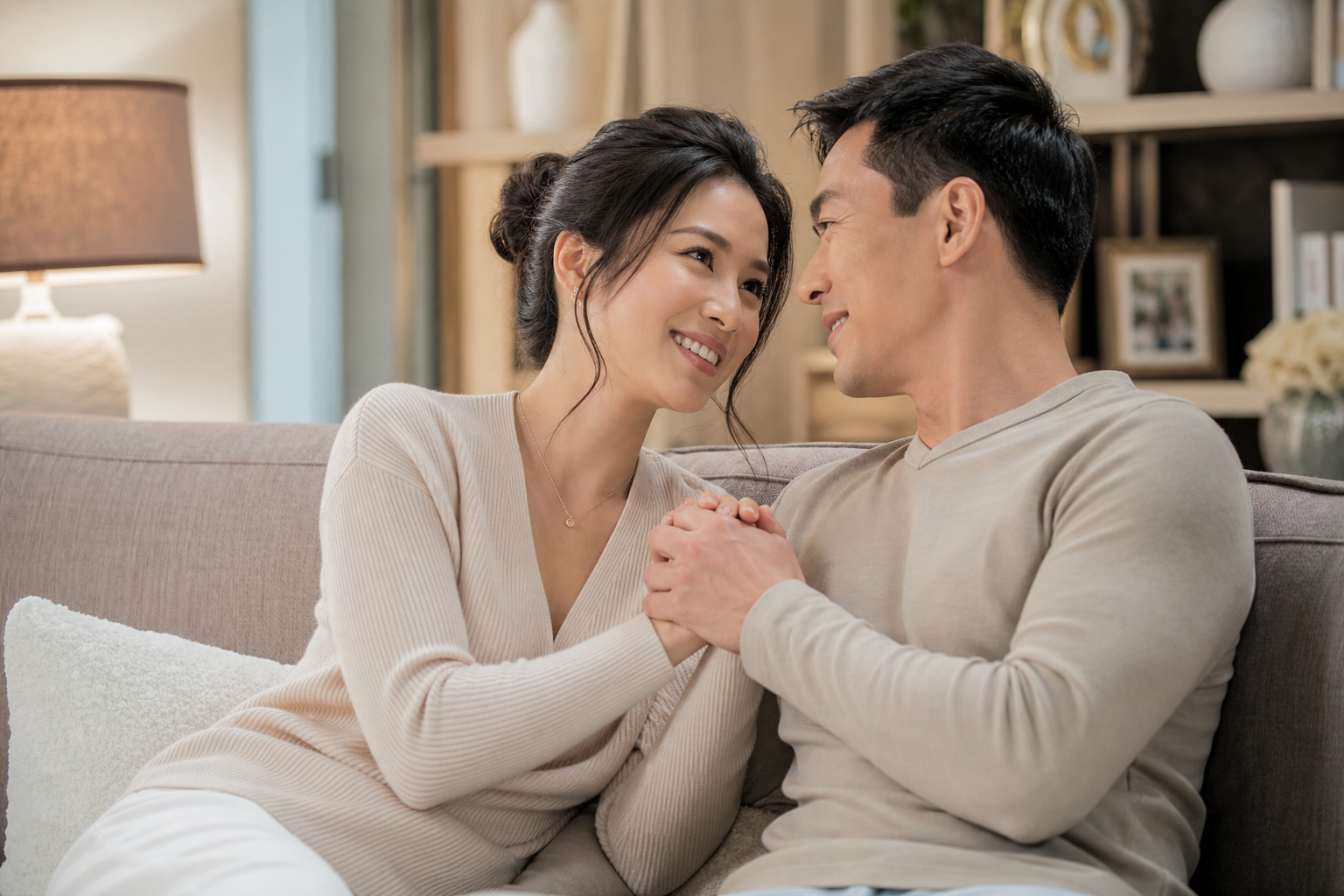 Cặp đôi hạnh phúc, gắn kết hơn nhờ tự tin